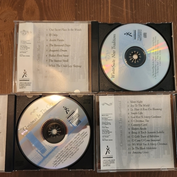 Vtg 1999 Holiday Traditions Americana Collection 3 CD Limited Edition Set - Picture 10 of 14